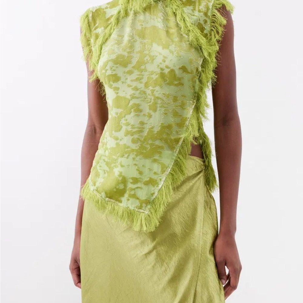 ISO!!! Acne Studios Green Apple Devore Top